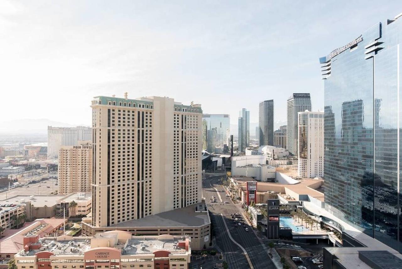 True 1Br Balcony Suite With Strip View At Mgm Signature Las Vegas Exterior foto